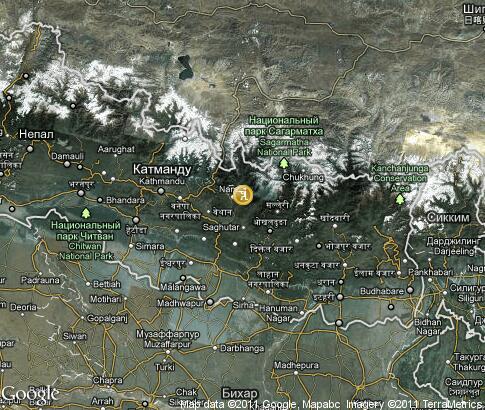 карта: Сафари в Непале