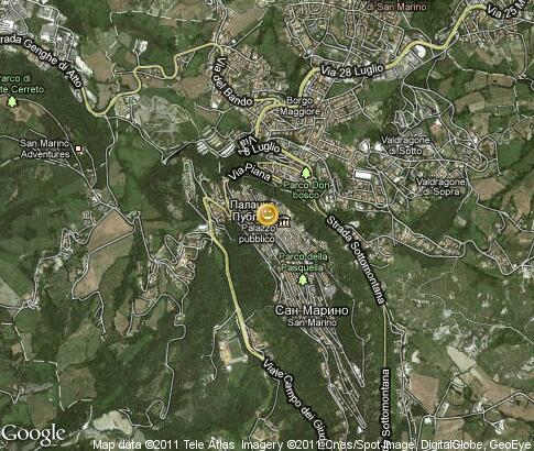 map: San Marino, shopping