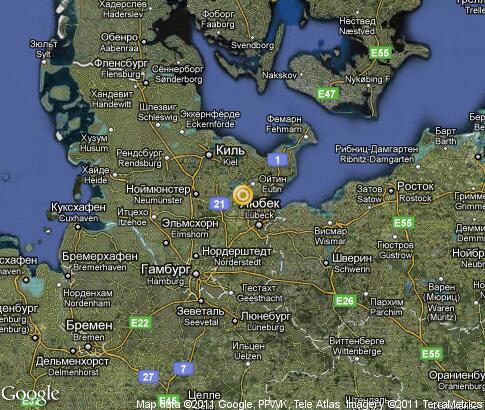 map: Schleswig-Holstein