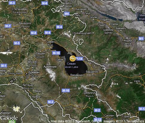 map: Sevan