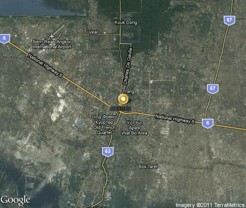 map: Siem Reap