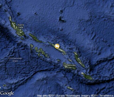 地图: 所罗门群岛