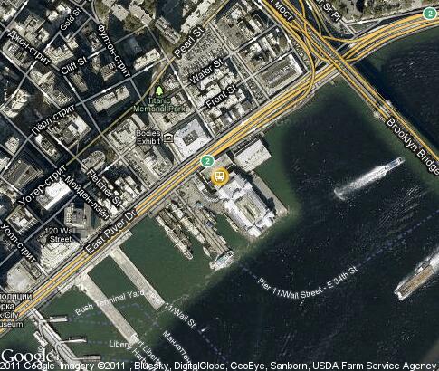 map: South Street Seaport