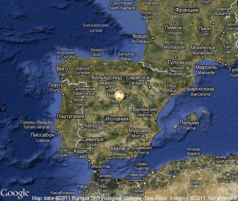 map: Spain