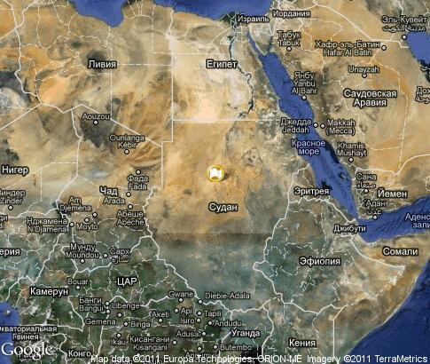 map: Sudan