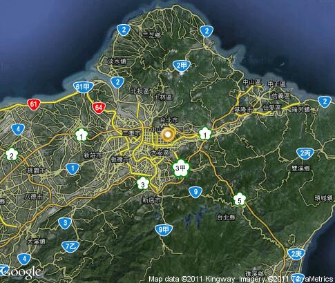 マップ: 台北市