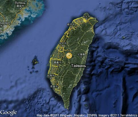map: Taiwan