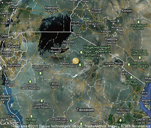 map: Tanzania ethnographic