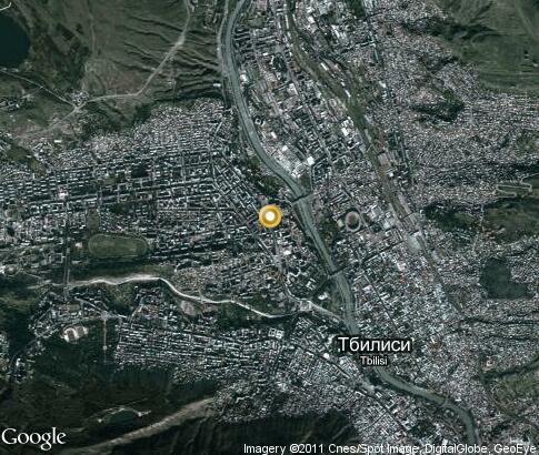 map: Tbilisi