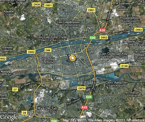 map: Tours