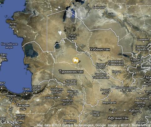 Карта мары туркменистан со спутника в реальном времени