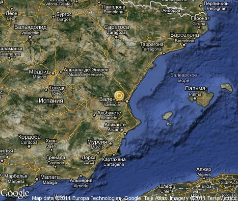 map: Valencian Community