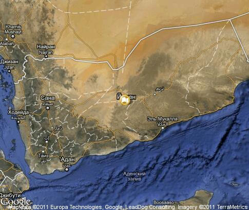 map: Yemen