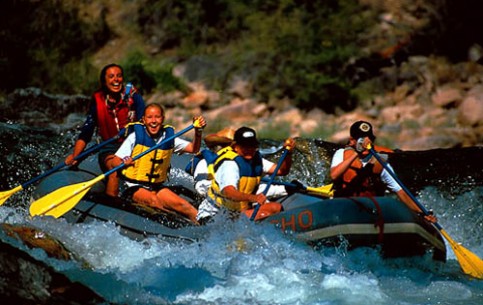 The Colorado River is incredibly popular among rafting lovers. There is a huge choice of routes suitable for tourists of any level