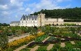 Gardens of Villandry castle Images