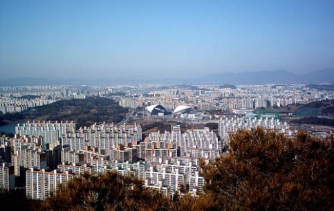 Кванчжу пятый по величине город в Южной Корее