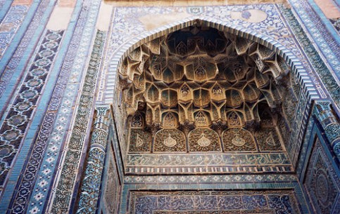 The Shah-i-Zinda Ensemble includes mausoleums and other ritual buildings of 9-14th and 19th centuries. The legend says that Kusam ibn Abbas, the cousin of the prophet Muhammad was buried there