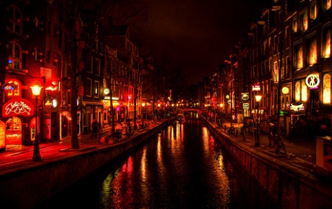  Amsterdam:  Netherlands:  
 
 Red-light district