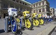 Bicycle for rent in Vienna Images