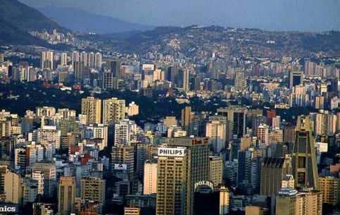  Venezuela:  
 
 Caracas