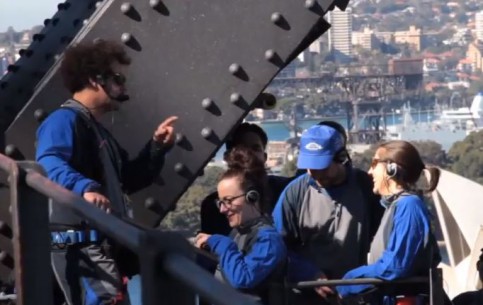  Sidney:  Australia:  
 
 Climbing Sydney Harbour Bridge