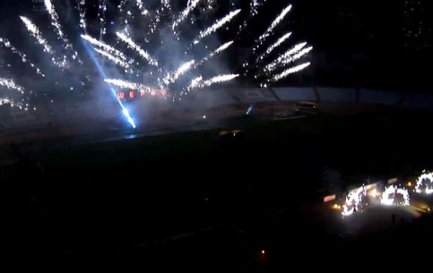  Dnipropetrovsk:  Ukraine:  
 
 Fireworks Show 