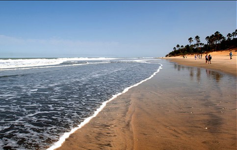  Гамбия:  
 
 Пляжи Гамбии