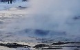 Geysir in Winter 图片