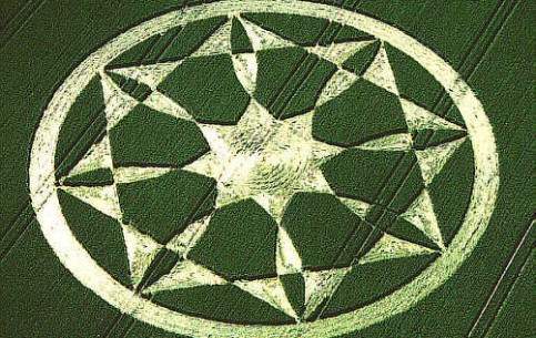 Mysterious crop circles appear in different countries, but 90% of all circles are to be observed in England, and on the barley fields of Wiltshire they form more frequently than elsewhere