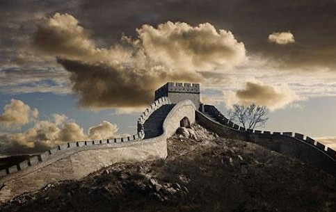  China:  
 
 Great Wall of China
