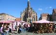 Hauptmarkt Market in Nuremberg 图片