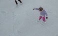 Ice skating in Alberta 写真