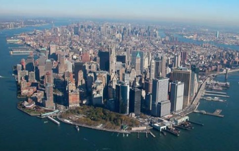  New York City:  United States:  
 
 Lower Manhattan