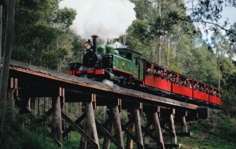  Melbourne:  オーストラリア:  
 
 Puffing Billy railway