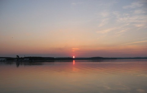 Заславское водохранилище, или иначе Минское море - второй по величине в Беларуси искусственный водоем, образованный плотиной на реке Свислочь 