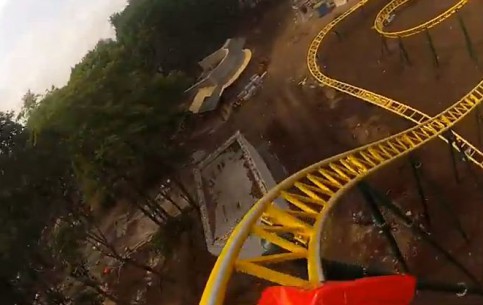  Kharkiv:  Ukraine:  
 
 Roller coaster in Kharkov