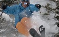 Катание на лыжах в Альберте Фото