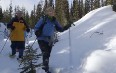 Snowshoeing in Alberta 写真