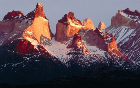  Chile:  
 
 Torres del Paine National Park