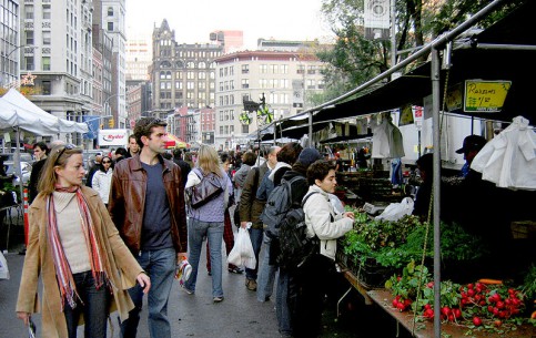  الولايات_المتحدة:  نيويورك_(مدينة):  Lower Manhattan:  
 
 Union Square Greenmarket