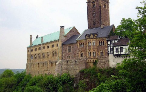  Тюрингия:  Германия:  
 
 Замок Вартбург
