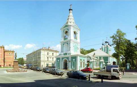  サンクトペテルブルク:  ロシア:  
 
 Sampsonievsky Cathedral