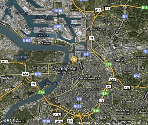 map: Antwerp