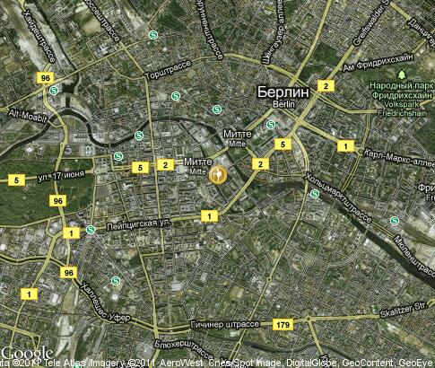 地图: Berlin, travel