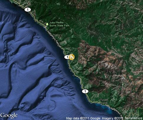 map: Big Sur