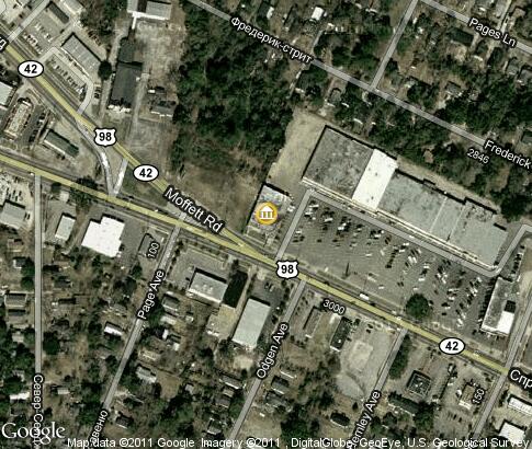 map: Bragg-Mitchell Mansion