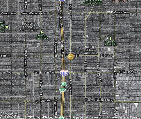 map: Broadway