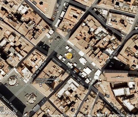 map: Campo de' Fiori Piazza