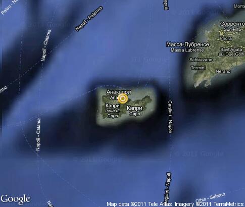 map: Capri