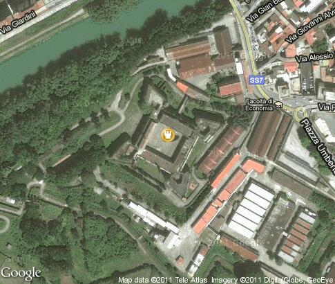 map: Capua, Fortress